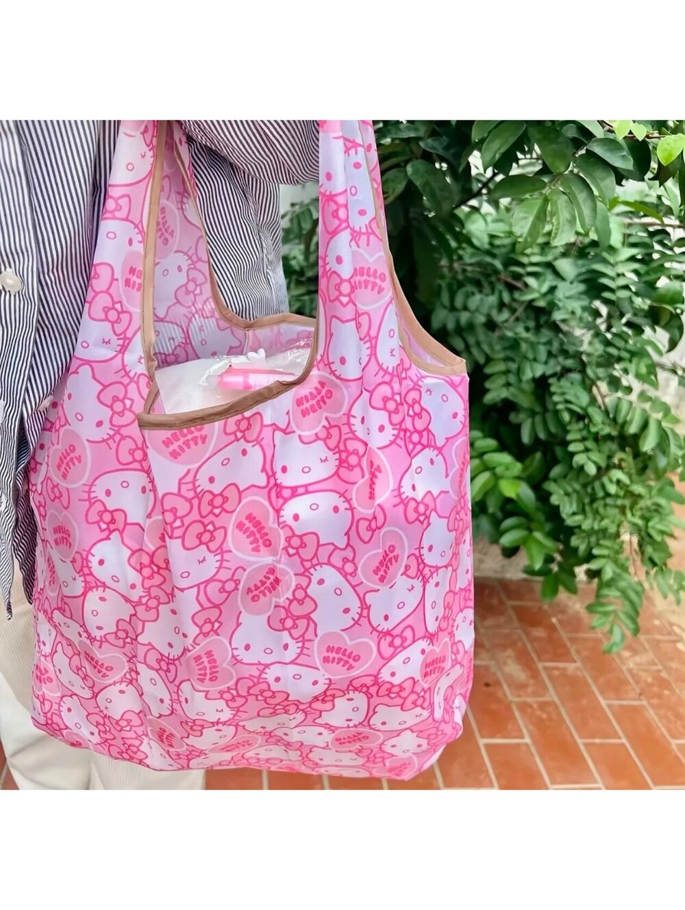 New - Hello Kitty Stylish Foldable Tote